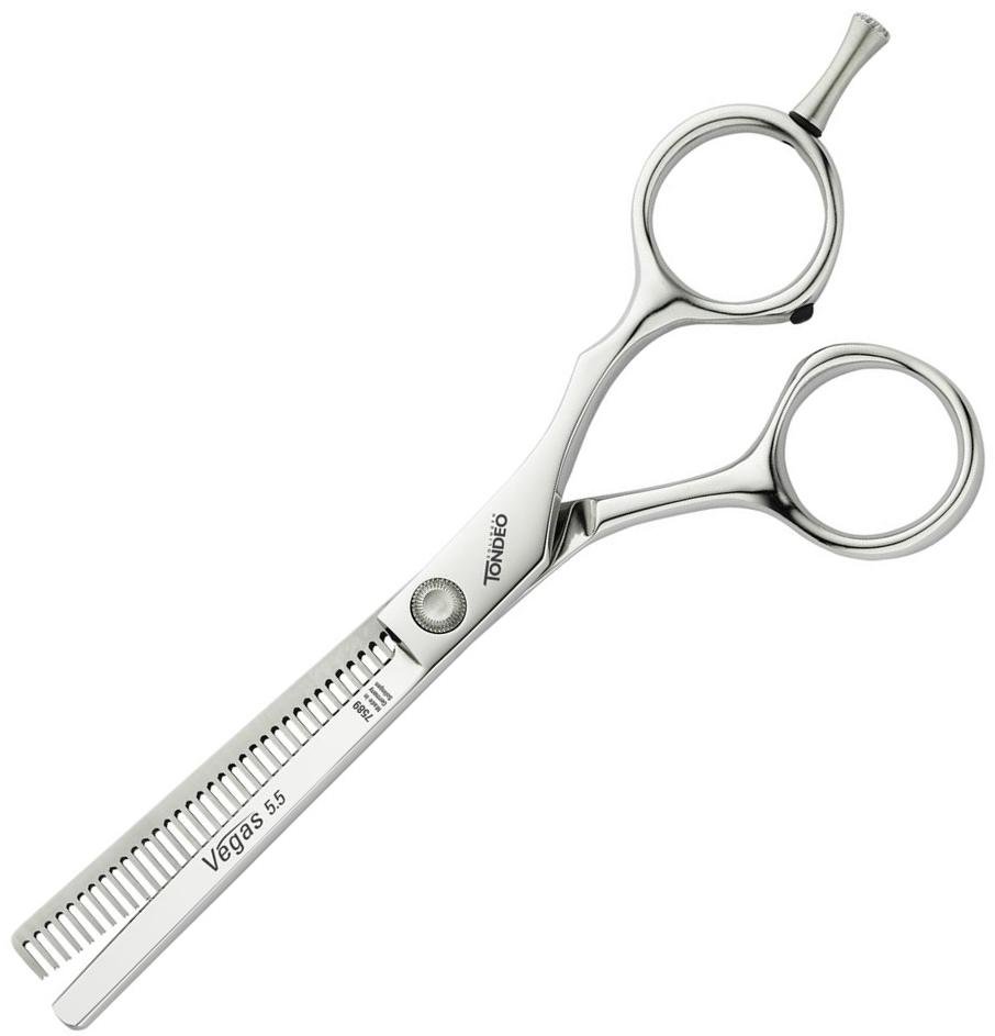 Tondeo Vegas Offset Effi 5.5 Ножиці перукарські філірувальні, фото 
