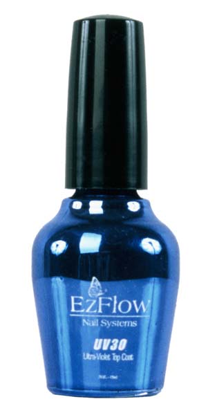 EZ Flow UV-30®, 14 мл. - верхнее УФ защитное покрытие для искусственных ногтей "