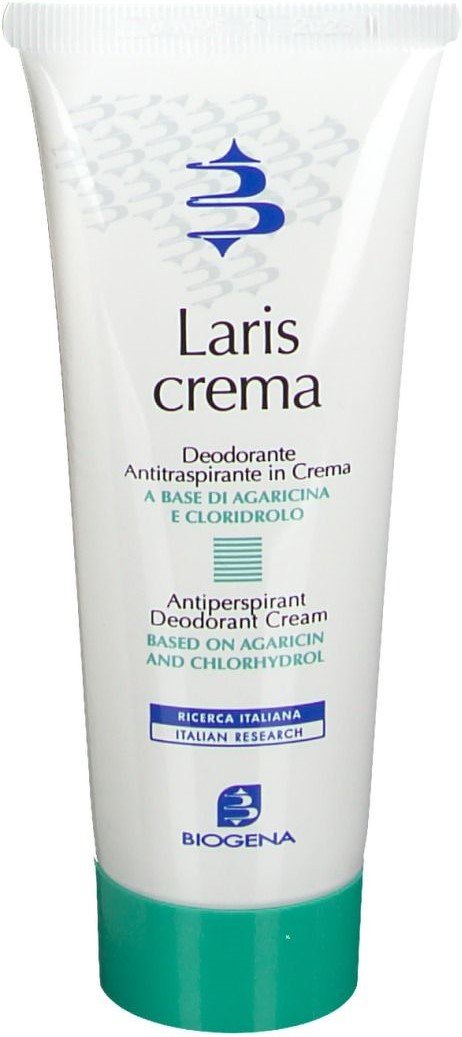Крем антиперспирант-дезодорант Biogena Laris Crema Anti-perspirant, 75 ml, изображение 2