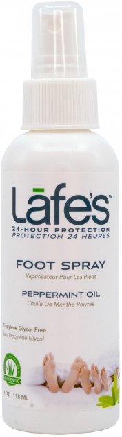 Дезодорант Lafe's Foot Spray с маслом перечной мяты, 118 мл