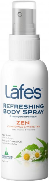 Дезодорант Lafe&#39;s Refreshing Body Spray - Zen Ромашка і Білий Чай, 118 мл, фото 