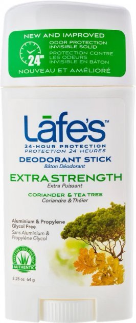 Дезодорант Lafe's Stick – Extra Strength Кориандр и Чайное Дерево, 64 мл