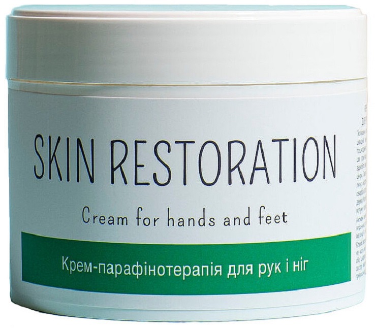 Крем-парафинотерапия для рук и ног Elenis Skin Restoration Cream for hands and feet, 300 ml