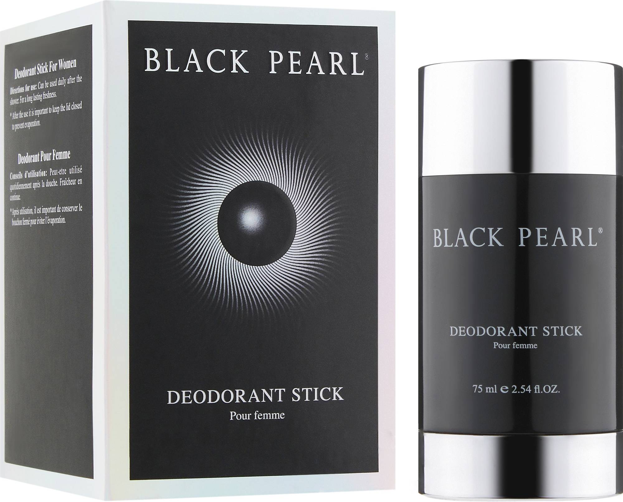 Дезодорант стик для женщин Sea of Spa Black Pearl Deodorant Stick Pour Femme, 75 ml, изображение 2