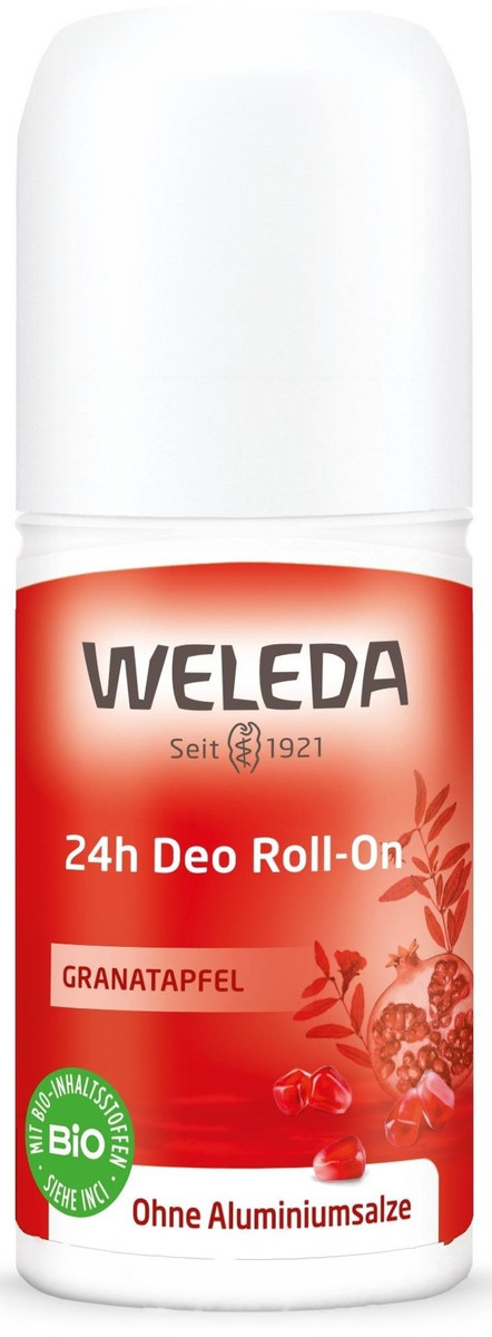 Weleda Garnet 24h Deodorant Roll-On Дезодорант кульковий Гранат, 50 мл, фото 