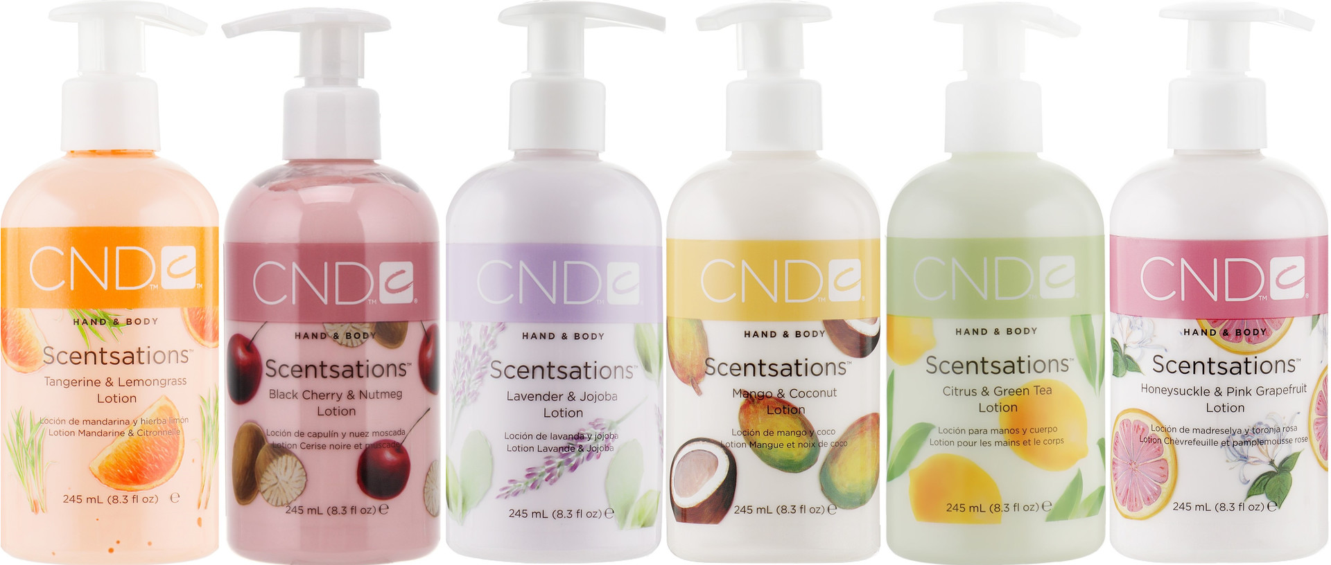 Creative Nail Design Scentsations Hand & Body Lotion, Cucumber & Aloe - wide 1
