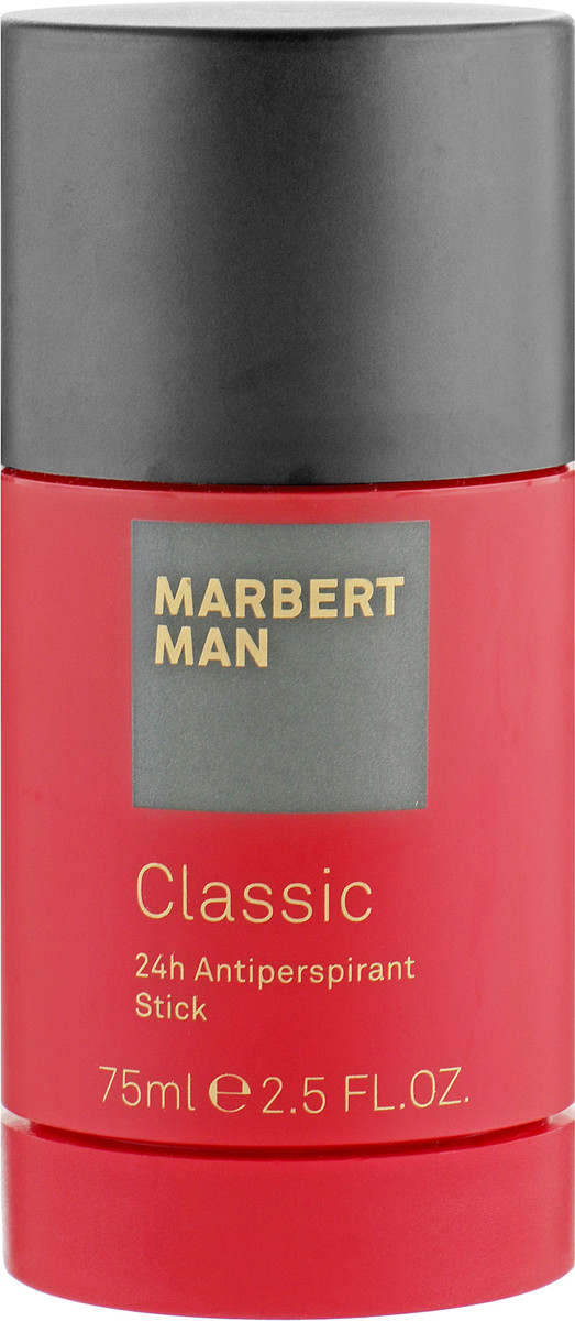 Marbert Men Classic 24h Anti-Perspirant Stick Дезодорант-стік "24 години захисту", 75 мл, фото 