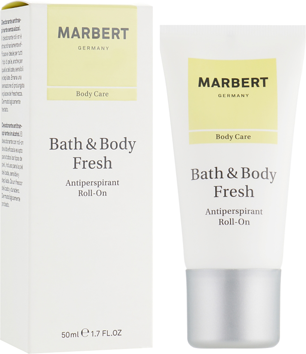Marbert Body Care Bath & Body Fresh Antiperspirant Roll-On Свіжий кульковий дезодорант, 50 мл, фото _ab__is.image_number.default