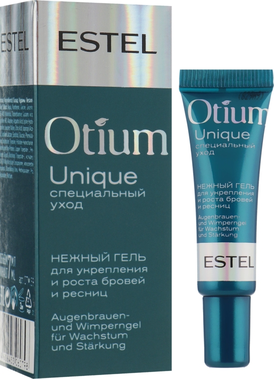 Нежный гель для укрепления и роста ресниц Estel Professional Otium Unique, 7 ml, изображение 2