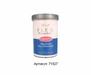 ibd Translucent Pink Flex® Polymer Powder, 16oz (454 г) - прозрачно-розовая акри