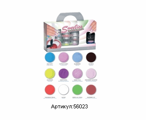 ibd "Sweeties" Colored Acrylics Kit - набор цветных акрилов "Леденцы".