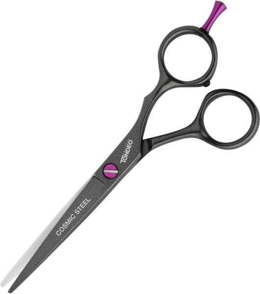 Ножницы парикмахерские Tondeo Cosmic Steel Offset 5.5" Purple