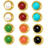 Caflon Камни завальцованные с покрытием Размер R (средний - 3 мм)