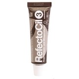 Краска для бровей и ресниц RefectoСil №3, натурально-коричневый цвет, 15 мл