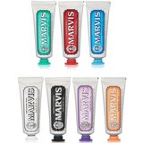 Набор из 7 видов различных классических паст Marvis Flavour Collection Toothpaste Gift Set, 7x25 ml