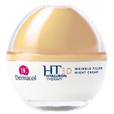 Dermacol Hyaluron Therapy 3D Wrinkle Filler Night Cream Нічний крем з гіалуроновою кислотою, 50 мл, фото 