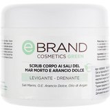 Скраб для тела с солью мертвого моря и маслом апельсина Ebrand Scrub Corpo Gel ai Sali del Mar Morto e Arancio Dolce, 500 ml