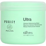 Маска интенсивно восстанавливающая для волос Kaaral Purify Ultra Intensive Restructing Mask, 500 ml