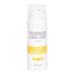Крем ночной для лица с гиалуроновой кислотой и экстрактом улиточной слизи Elenis Primula Hyaluronic Acid&Snail, 50 ml