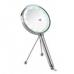 Sibel Vadus Двостороннє настольно-ручне дзеркало з LED підсвіткою, фото 