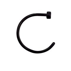 Steel Evolution Nose Stud Mix Пірсинг кільця гвоздик в ніс чорна сталь в наборі, 20 шт, фото 