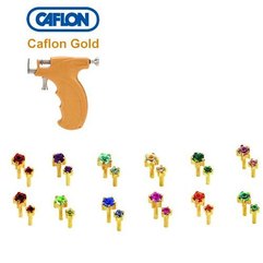 Caflon Gold Mix Claw Set Сережки для проколу асорті в Крапане міні і середні, 24 пари, фото 