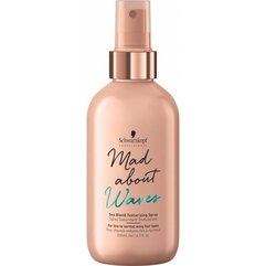 Текстурирующий спрей для объема волнистых волос Schwarzkopf Professional Mad About Waves Sea Blend Texturizing Spray, 200 ml