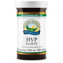 NSP HVP Ейч ви пі (комплекс з валеріаною), 100 капсул по 390 мг, фото 
