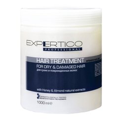 Tico Professional Expertico Hair Treatment For Dry Damaged Hair Маска інтенсивний догляд для сухих і пошкоджених волосся з екстрактом мигдалю і медом, 1000 мол, фото 