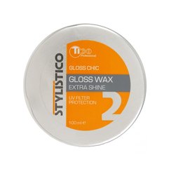 Воск блеск для укладки волос Tico Professional Stylistico Gloss Chic Wax, 100 ml