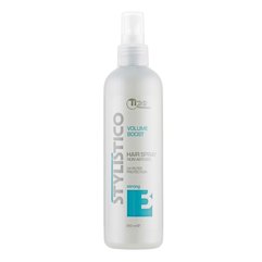 Жидкий лак для волос сильной фиксации Tico Professional Stylistico Volume Boost Hair Spray, 250 ml