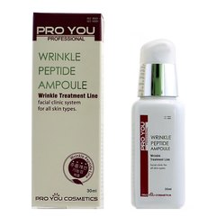 Сыворотка-концентрат с пептидами против морщин Pro You Wrinkle Peptide Ampule, 30 ml