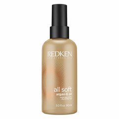Redken All Soft Argan-6 Multi-Care Oil Арганова олія для сухих і ламких волосся, 90 мл, фото 