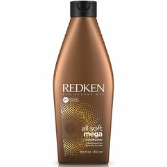 Redken All Soft Mega Conditioner Кондиціонер для сухих і жорсткого волосся, 250 мл, фото 