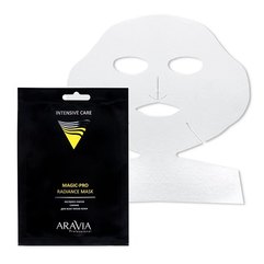 Aravia Professional Magic - PRO RADIANCE MASK Експрес-маска сяйво для всіх типів шкіри, 1 шт, фото 