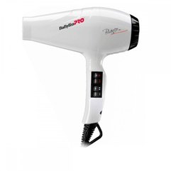 BaByliss Pro BAB6350IE Bianco білий Фен професійний, 2100W, фото 