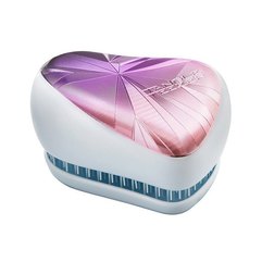 Tangle Teezer Compact Styler Smashed Holo Blue Щітка для волосся "Розбитий голографічний блакитний", фото 