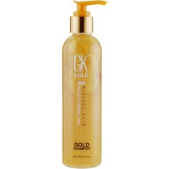 Шампунь з частинками золота Global Keratin Gold Shampoo, 250 ml, фото 
