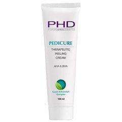PHD Pedicure Therapeutic Peeling Cream AHA & BHA Крем-пілінг для тіла, фото 
