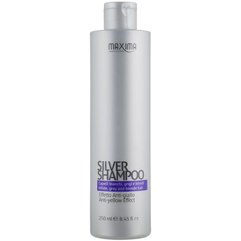 Maxima Silver Shampoo Anti-Yellow Effect Шампунь проти жовтизни волосся, 250 мл, фото 