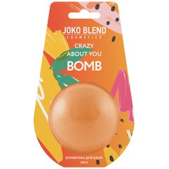 Бомбочка-гейзер для ванны Joko Blend Crazy About You Bomb, 200 g