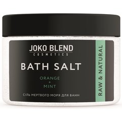 Соль Мертвого моря для ванн Апельсин-Мята Joko Blend Bath Salt Orange Mint, 300 g