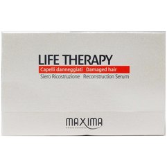 Maxima Life Therapy Reconstruction Serum сироватка для волосся, 6х12 мл, фото 