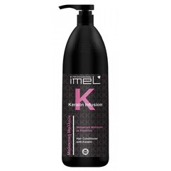 Imel Professional Keratin Infusion Hair Сonditioner with Keratin Відновлюючий кондиціонер для всіх типів волосся, 1000 мол, фото 