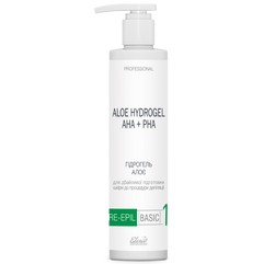 Гель до депиляции на фруктовых кислотах с алоэ вера Elenis Aloe Hydrogel AHA+PHA