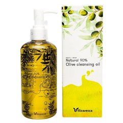 Гидрофильное масло очищающее Elizavecca Natural 90% Olive Cleansing Oil, 300 ml