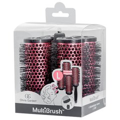 Набор брашингов для укладки волос 46 мм со съемной ручкой в комплекте Olivia Garden Multibrush