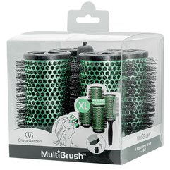 Набор брашингов для укладки волос 56 мм со съемной ручкой в комплекте Olivia Garden Multibrush OGBMBOSK56XL