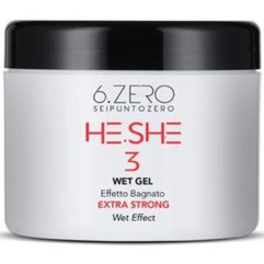 Гель экстрасильной фиксации с эффектом мокрых волос SeipuntoZero He.She Wet Gel, 500 ml