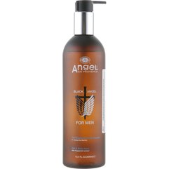 Angel Professional Black Angel Hair and Body Wash Чоловічий гель для волосся і тіла з екстрактом перцевої м'яти, 400 мл, фото 